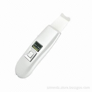 Ultrasonic facial scrubber, ultrasonic for deep cleansing and helps skin to absorb nutrition